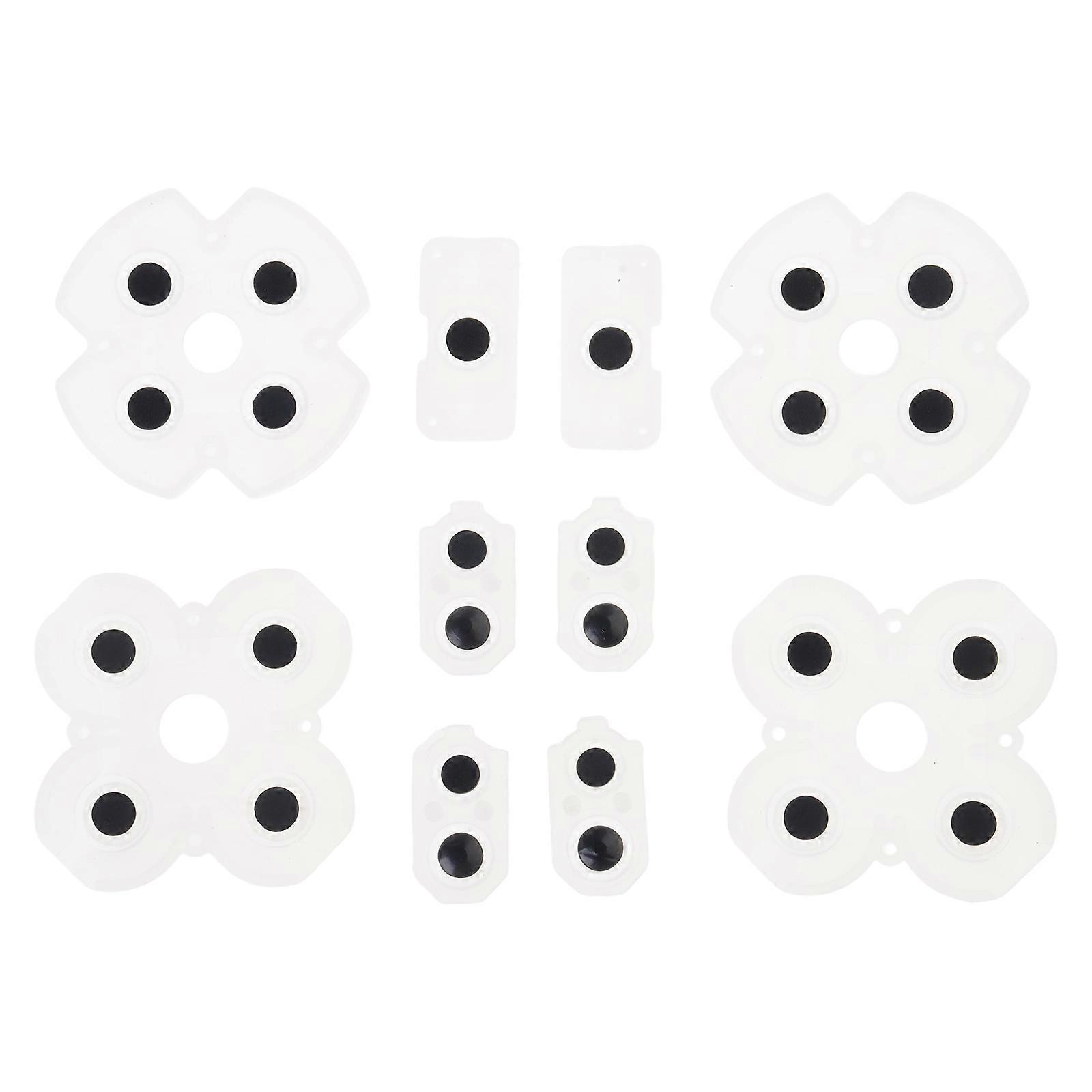 Soft Rubber Replacement Silicone Conductive Adhesive Button Pad Keypads for  Gamepad Accessory Multicolor