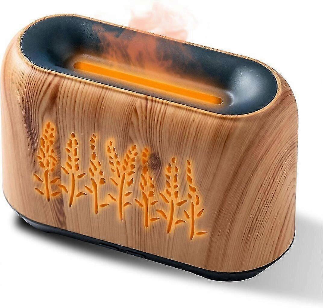 Flame diffuser humidifier, oil diffuser for home, office, yoga, massage room