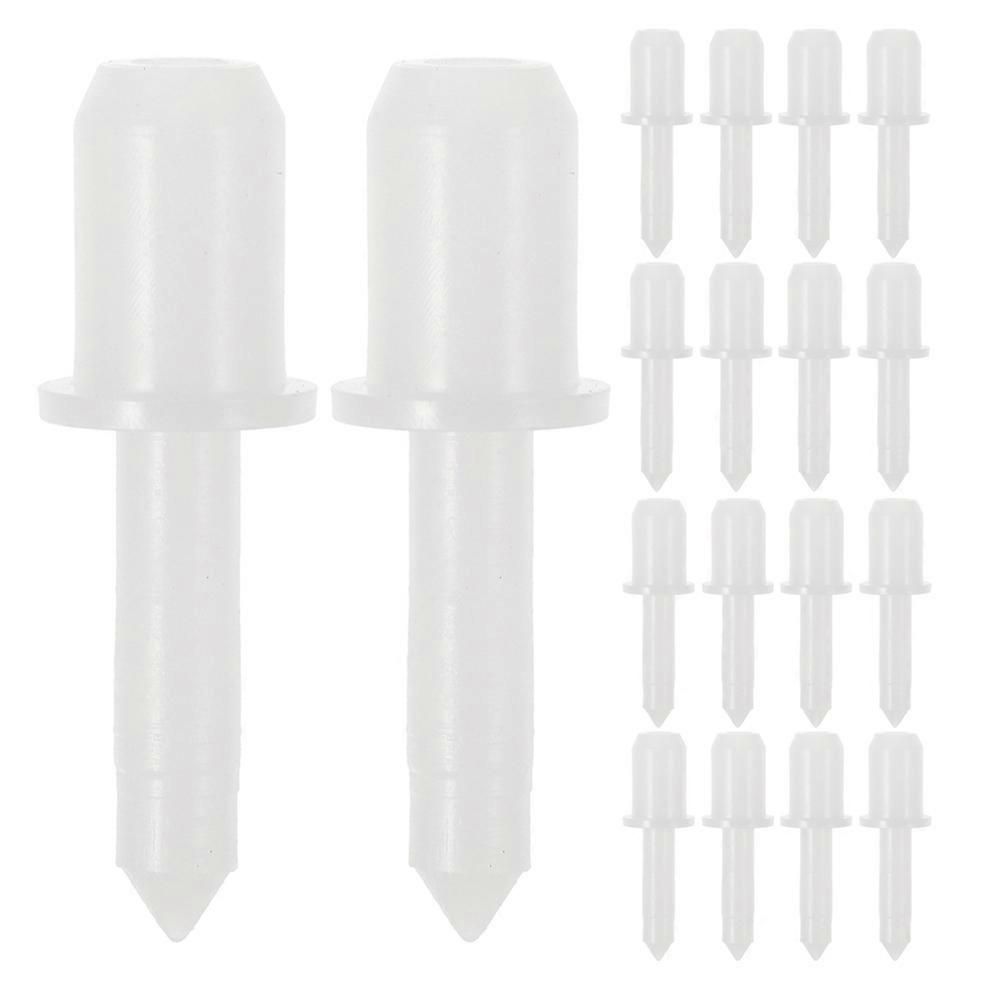 Window Blinds Accessories 70Pcs Easy Installation Shutter Repair Parts Designed For DIY Homeowners To Restore Functionality In White Plastic