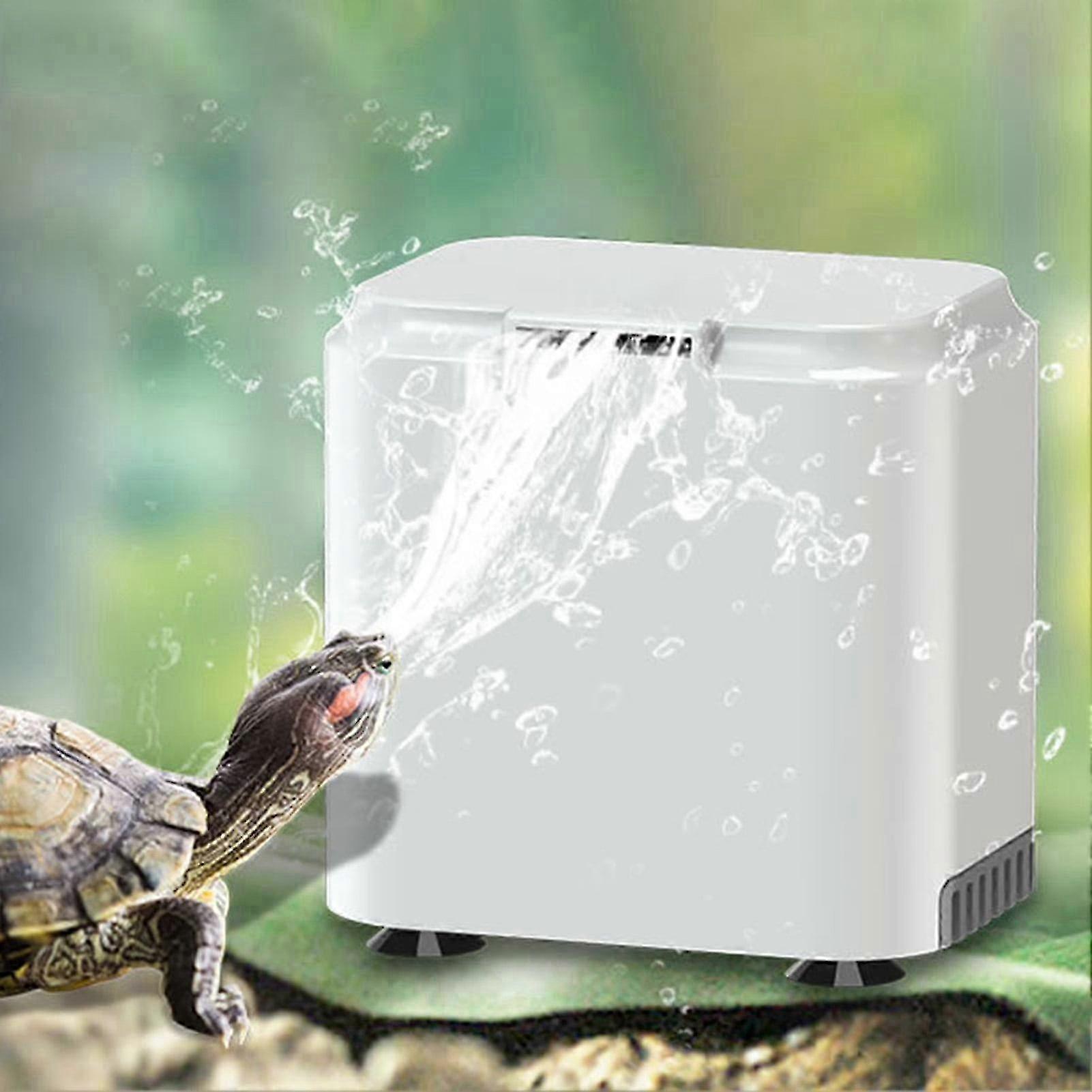 Walbest Turtle Filter Waterfall Flow Pump with Bio-Filtration, Compatible with Small Fish Tank, Shrimp Tank, Frog & Crab Habitat z