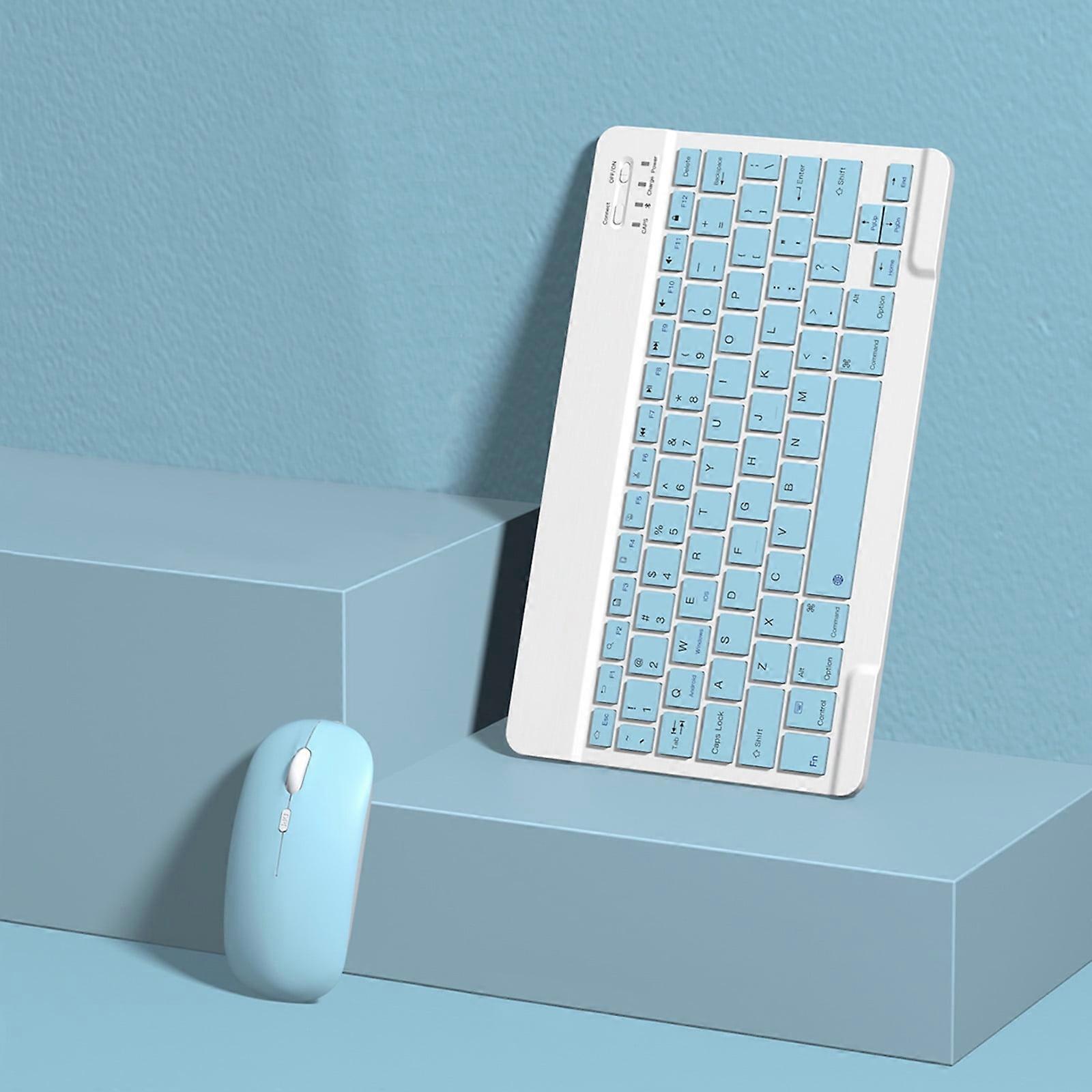 Naxoaeo Clearance Wireless Keyboard and Mouse Combos, Bluetooth Keyboard & Mouse Portable BT Wireless Keyboard & Mouse For Android PC Tablet