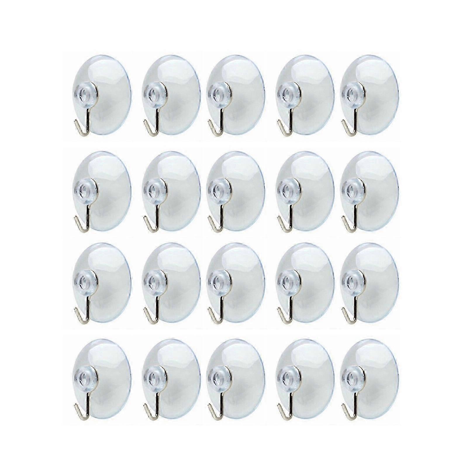 1 Set Practical Suction Hook Widely Use PVC Transparent Clear Sucker Hanger for Daily