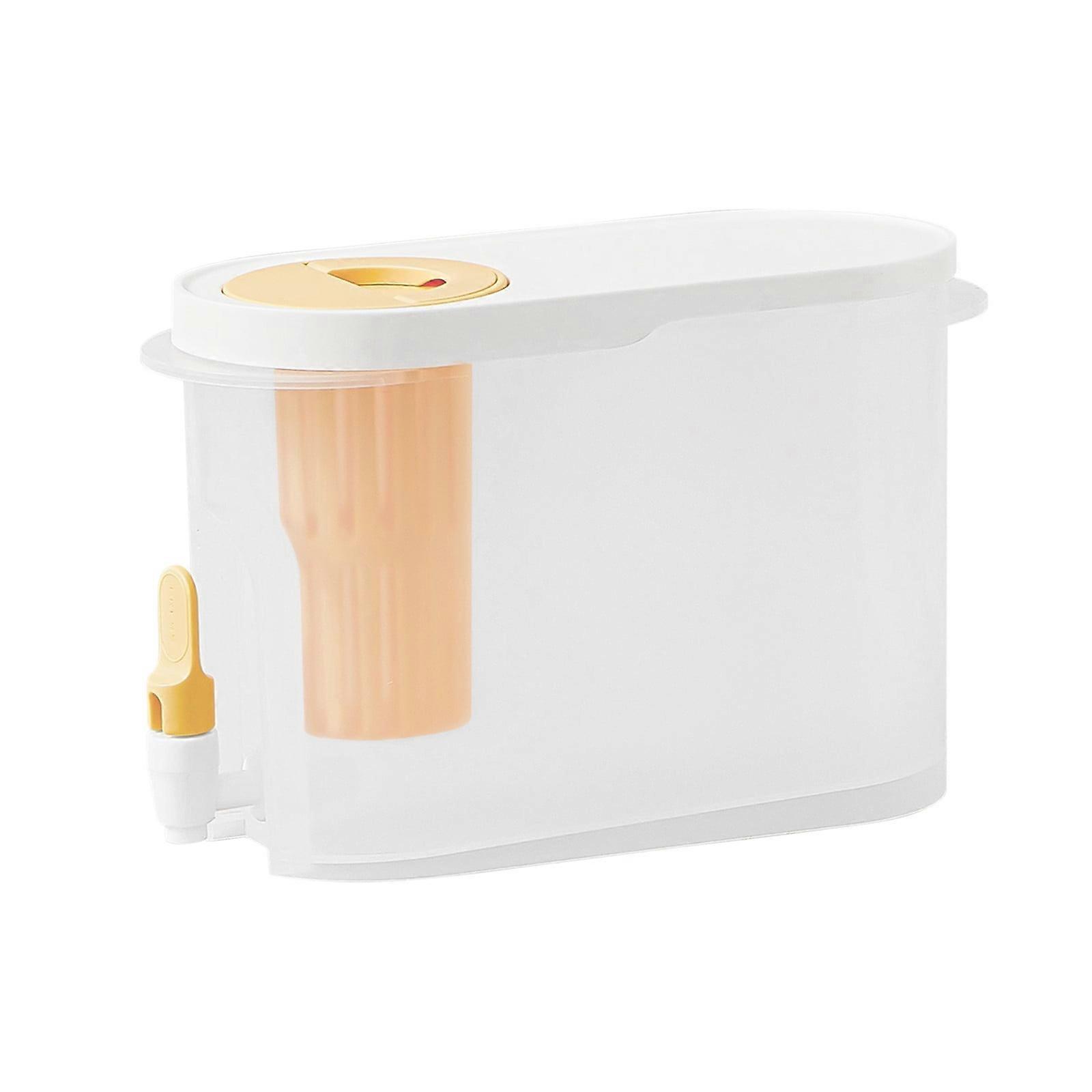 Wmkox8yii Large Capacityre Frigerator Cold Kettle With Faucet Fruit Teapot Lemonade Bucket