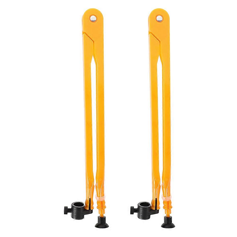 Math Teaching Geometry Compass 2Pcs Ideal For Classroom Lessons Ergonomic Design Made Of ABS