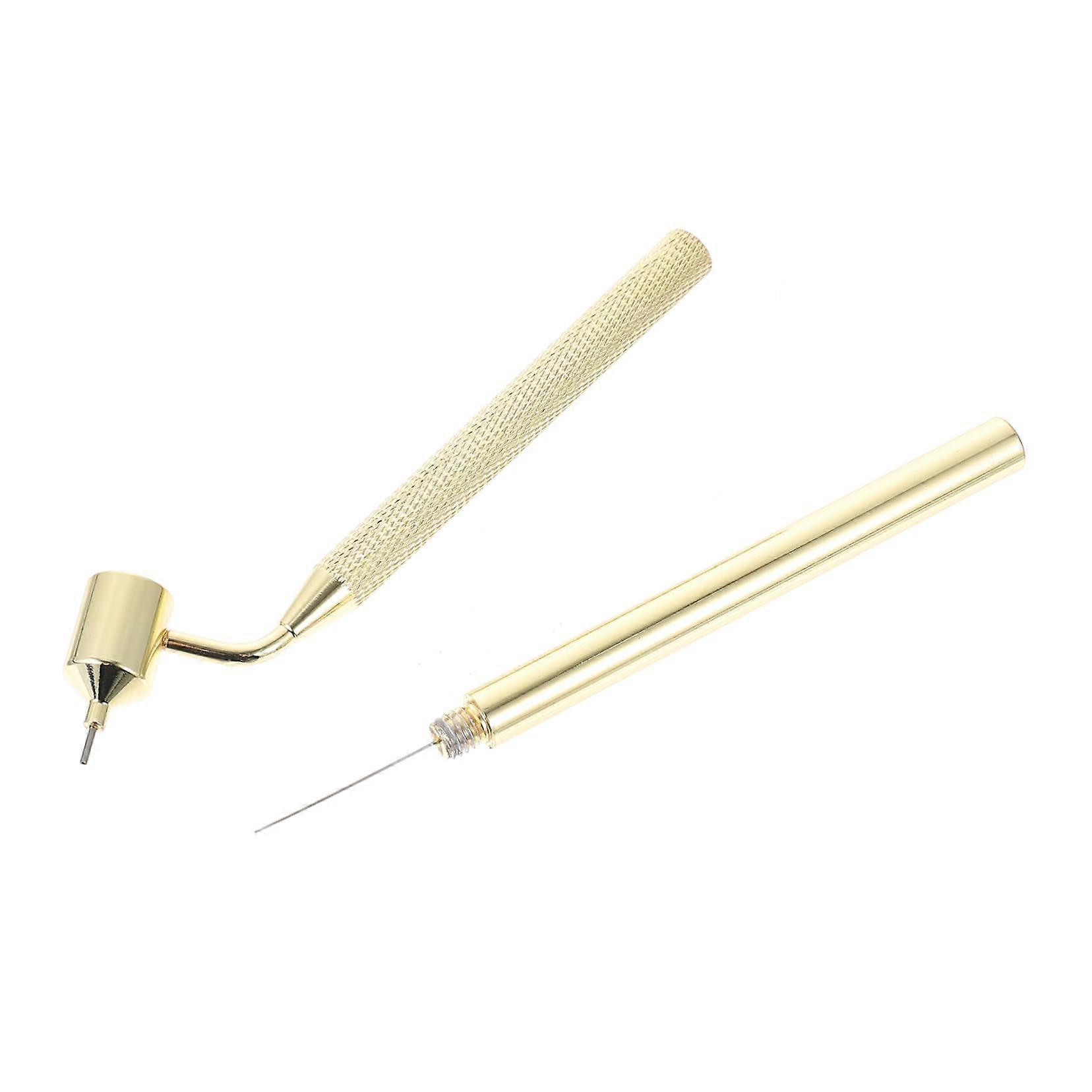 Scratch  Pen Aluminium 0.7mm Fine Tip Fluid Writer for Precision Touchup Painting