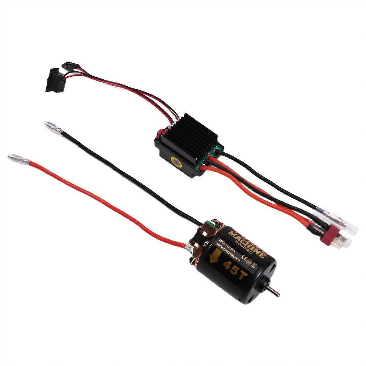 540 Brushed Motor 45T ESC Speed Control Combination Set