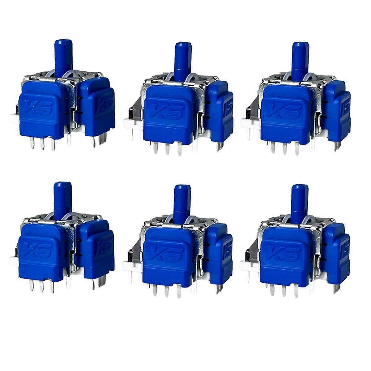 6PCS TMR Electromagnetic Joystick for Switch Pro Gamepad