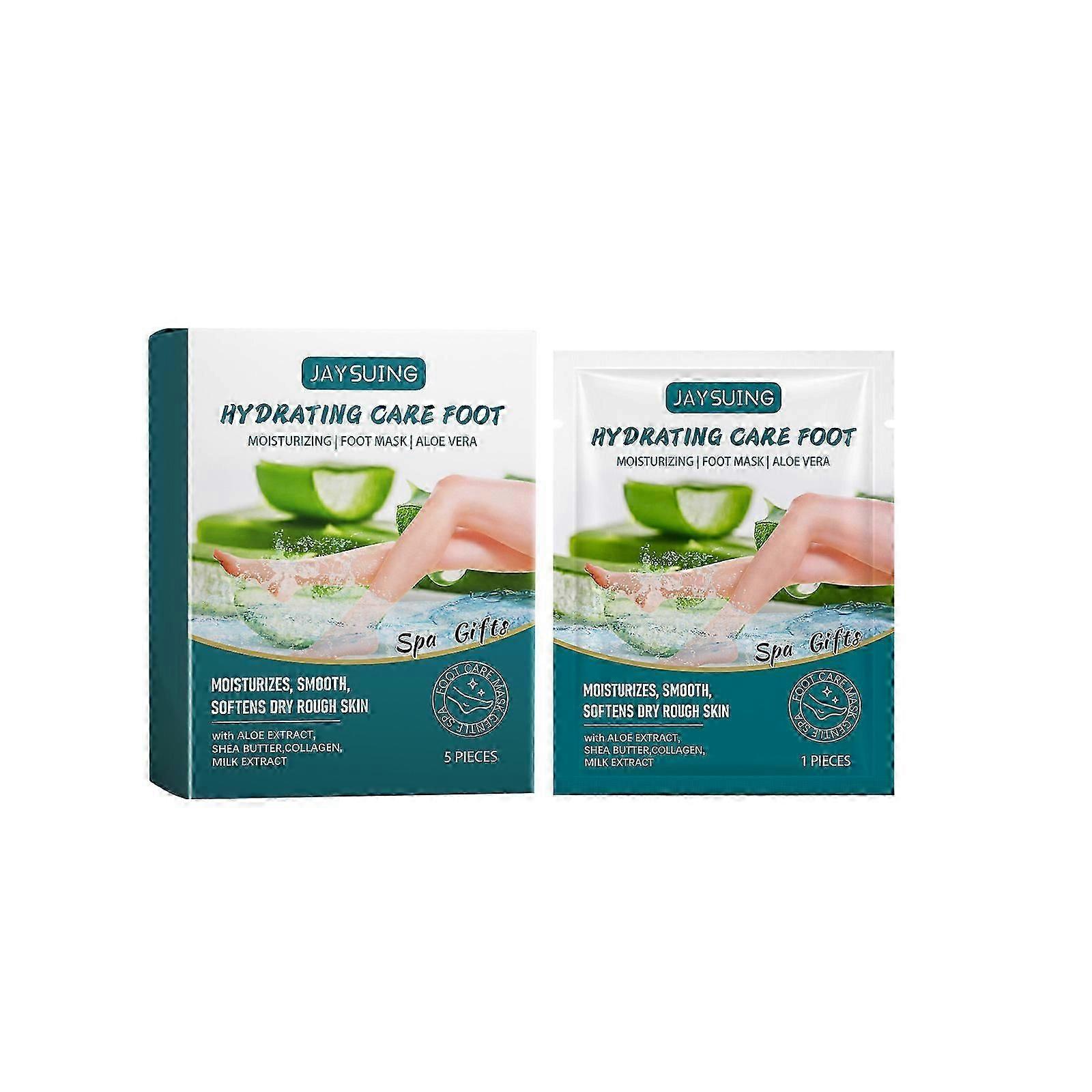 Aloe Vera Foot Mask - Exfoliating, Moisturizing & Smoothing