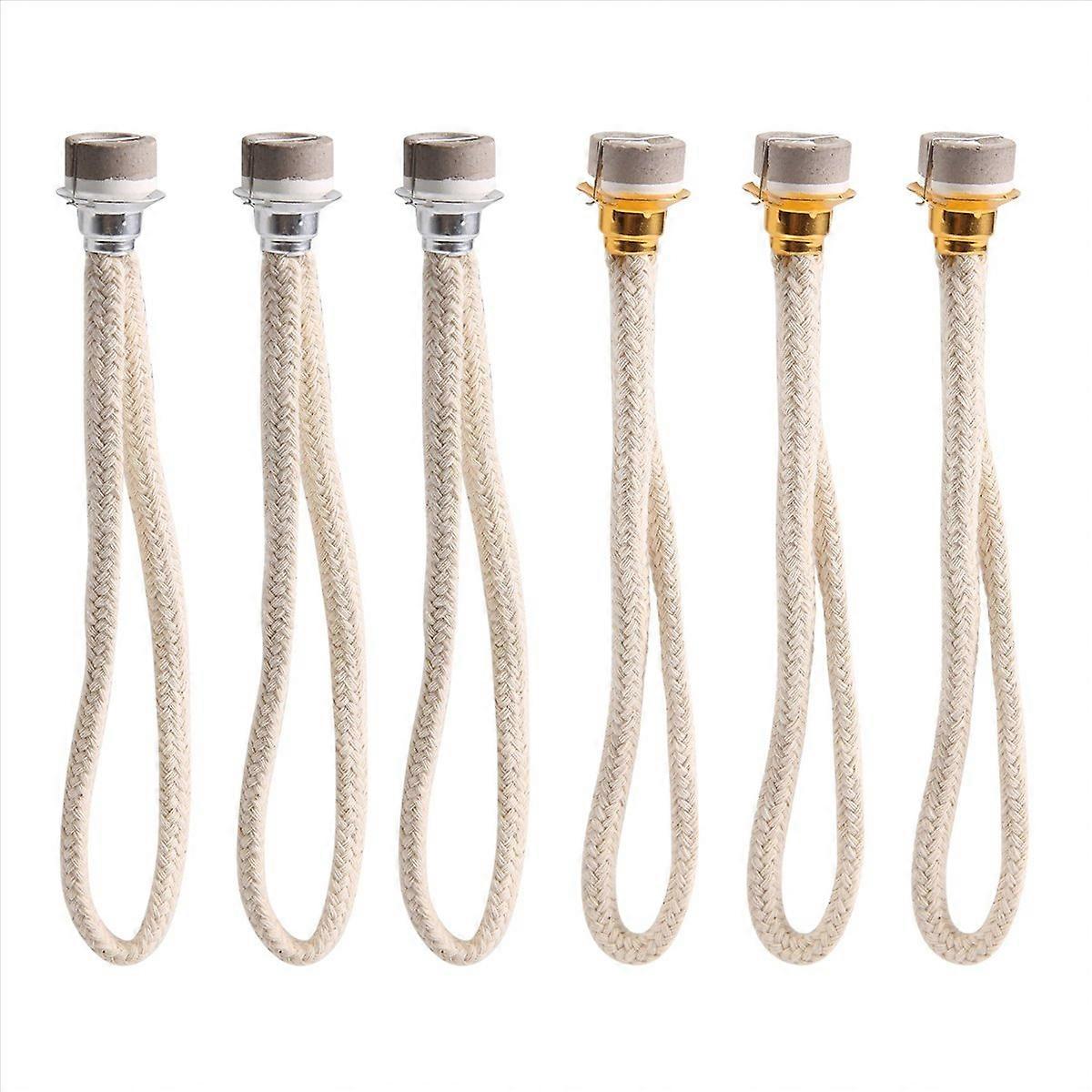 6Pcs Catalytic Wick Replacement Oil Lamp Wick Replacement Wick