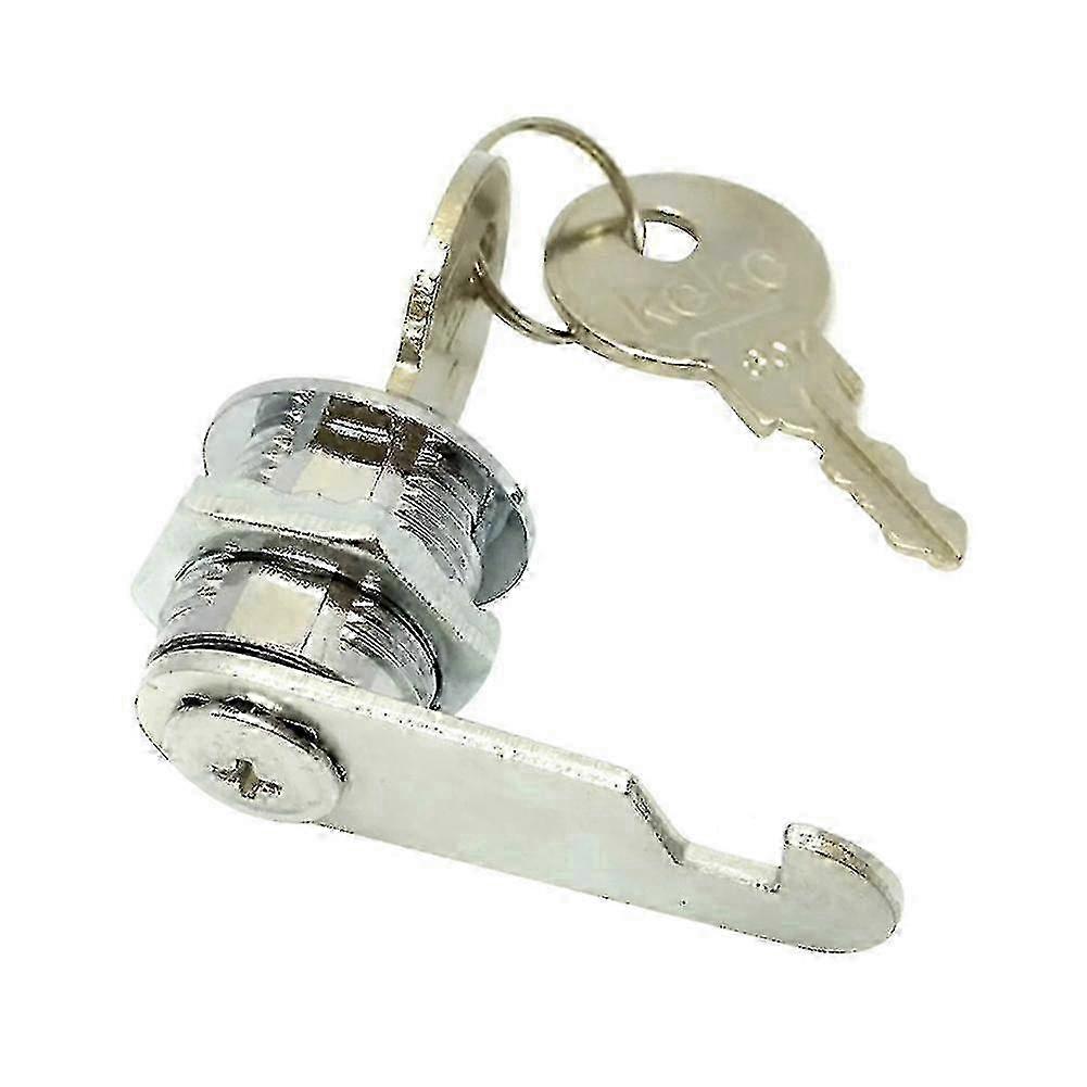Aluminum Alloy Cylinder Barrel Lock Set with 2 Keys for Mailbox Drawer