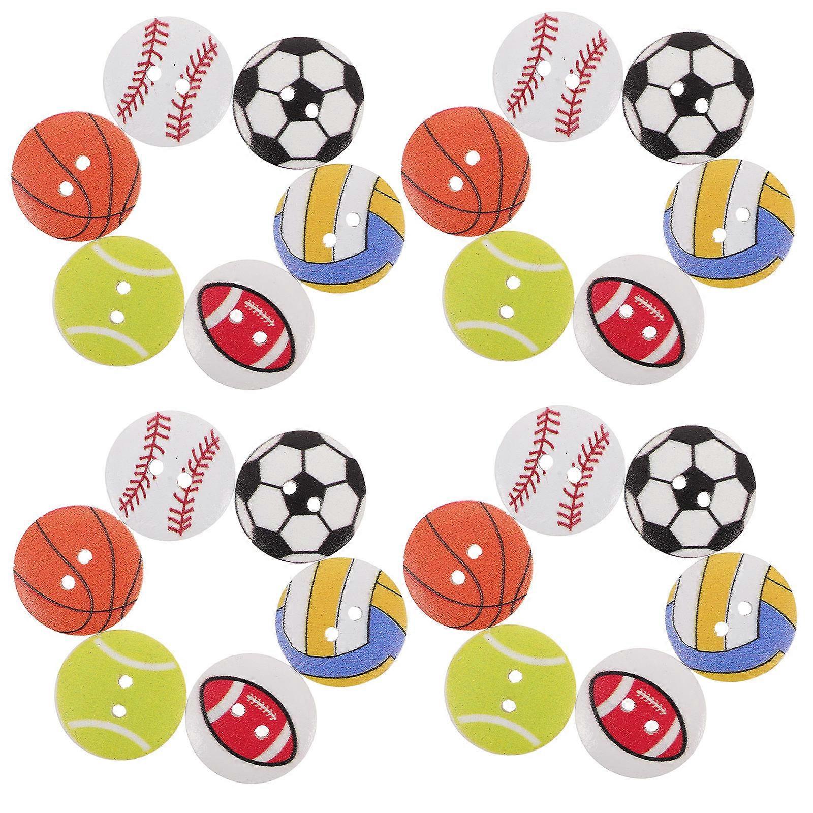 Crafted Buttons For DIY Projects 100Pcs Unique Decorative Style Great For Garment