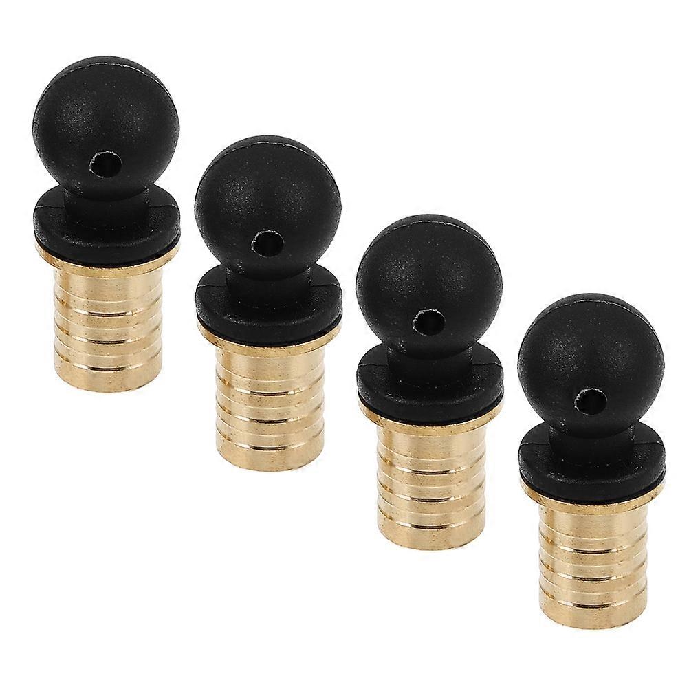 Silicone Gourd Cover Vacuum 2.00X0.80X0.80cm Home Decoration 4Pack