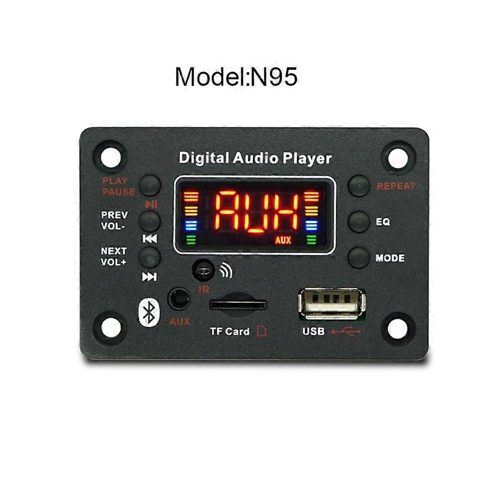 MP3 Player Module Bluetooth-Compatible JQ-N95 with Power Amplifier Decoder Board Amplifier Car FM Radio Module