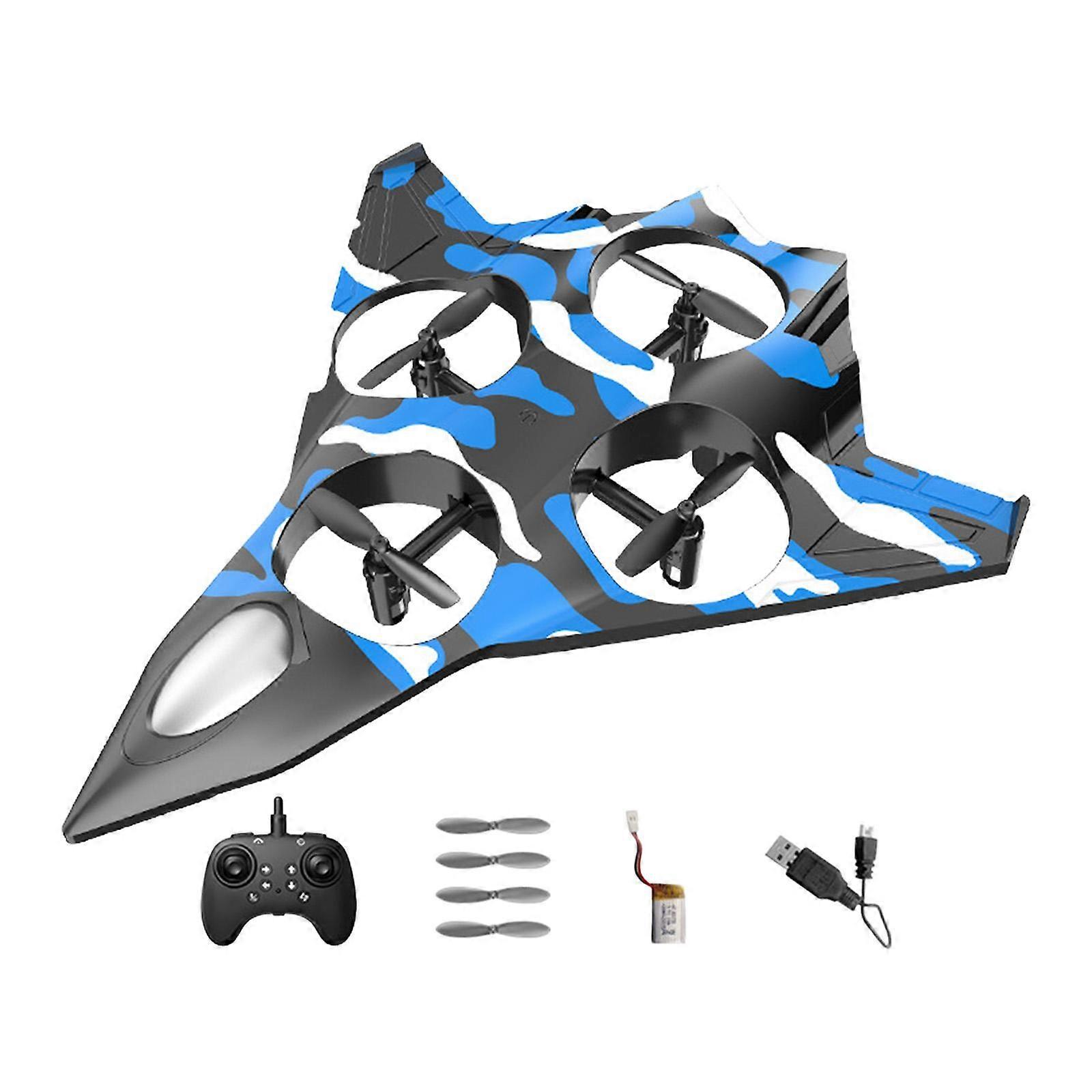 Remote Control Airplane Fighter Jet Model Portable 2 Speeds Adjustable RC Plane