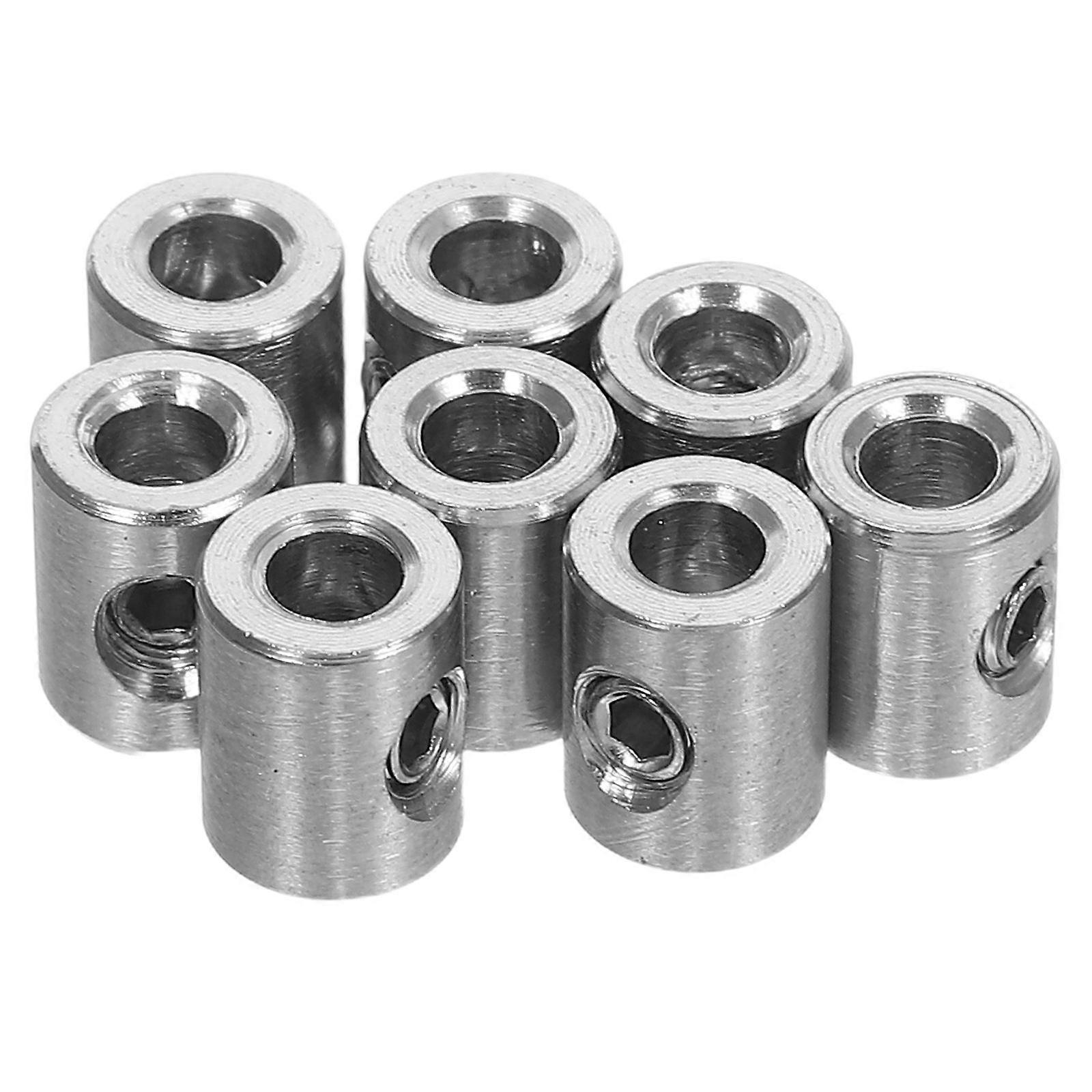 Steel Wire Rope Buckles Hexagonal Lock Clips for 8Pcs Secure Wire Fixing