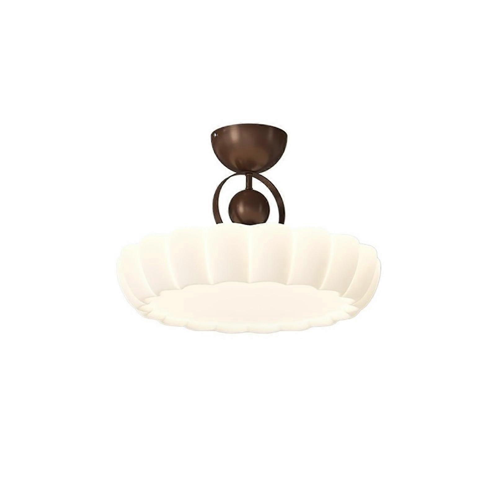 Modern Antique Style Flush Mount Ceiling Light for Bedroom with Soft Ambient Lighting