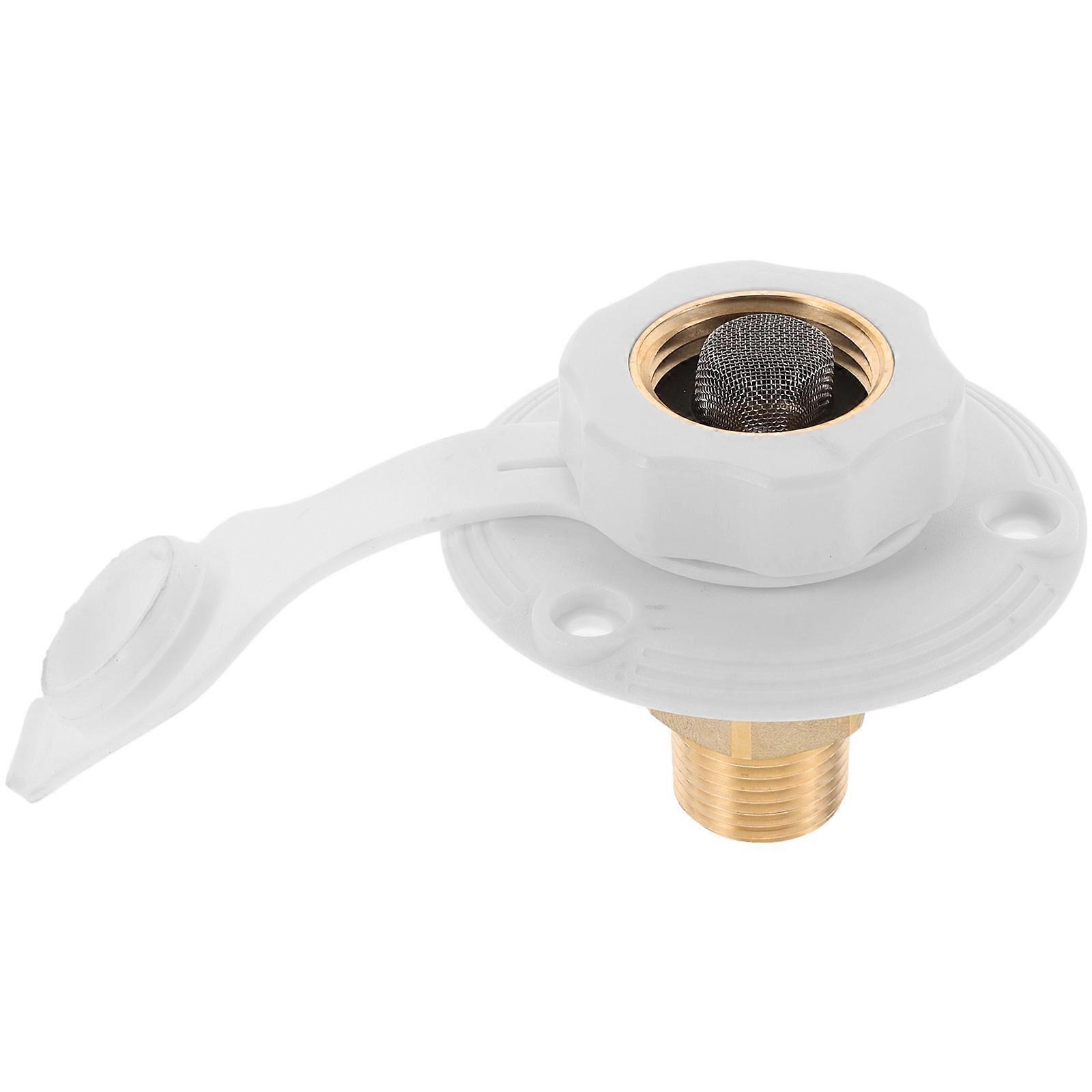 Brass Rv Water Inlet for Rv with Valve