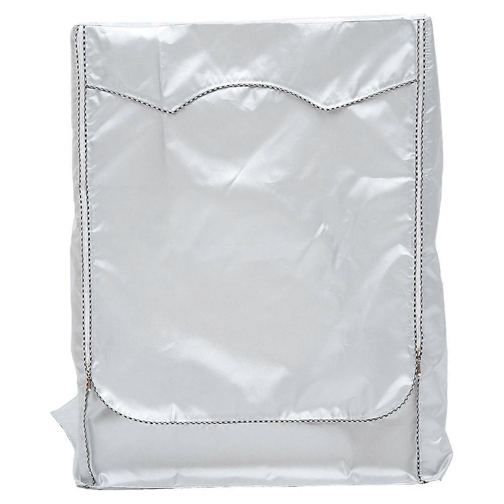 Laundry Accessory Washing Machine Cover for Home 5Pcs Set Silver
