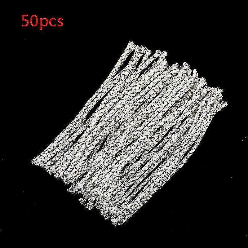 Oil Lighter Wicks, 20pcs cotton core with copper wire replacement.