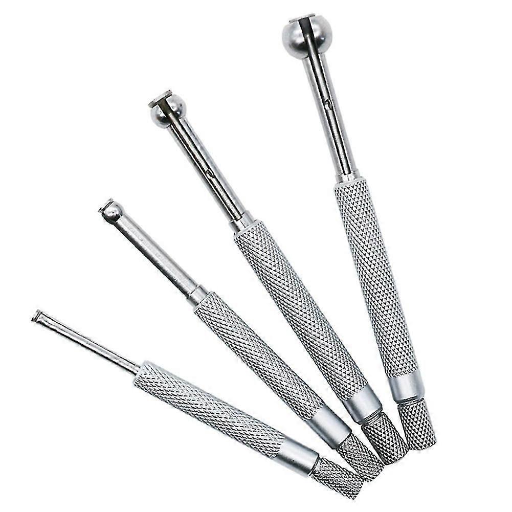 4pcs/set 7.6-9.2cm Telescoping Ball Type Gauge Precision Small Hole Bore Gages