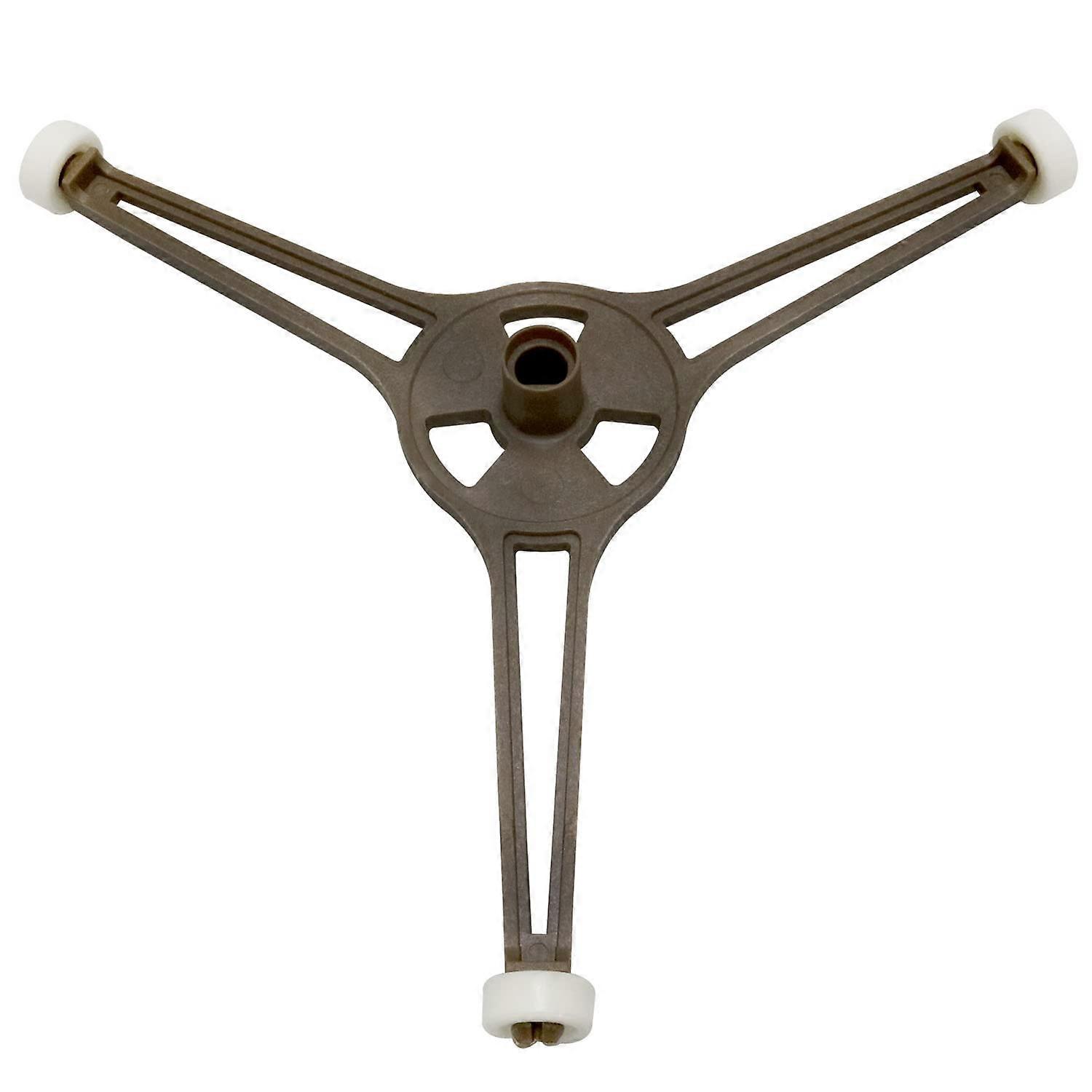 Microwave Turntable Support Triple Arm Plate Roller for Even Cooking, Fits 163mm 1PC