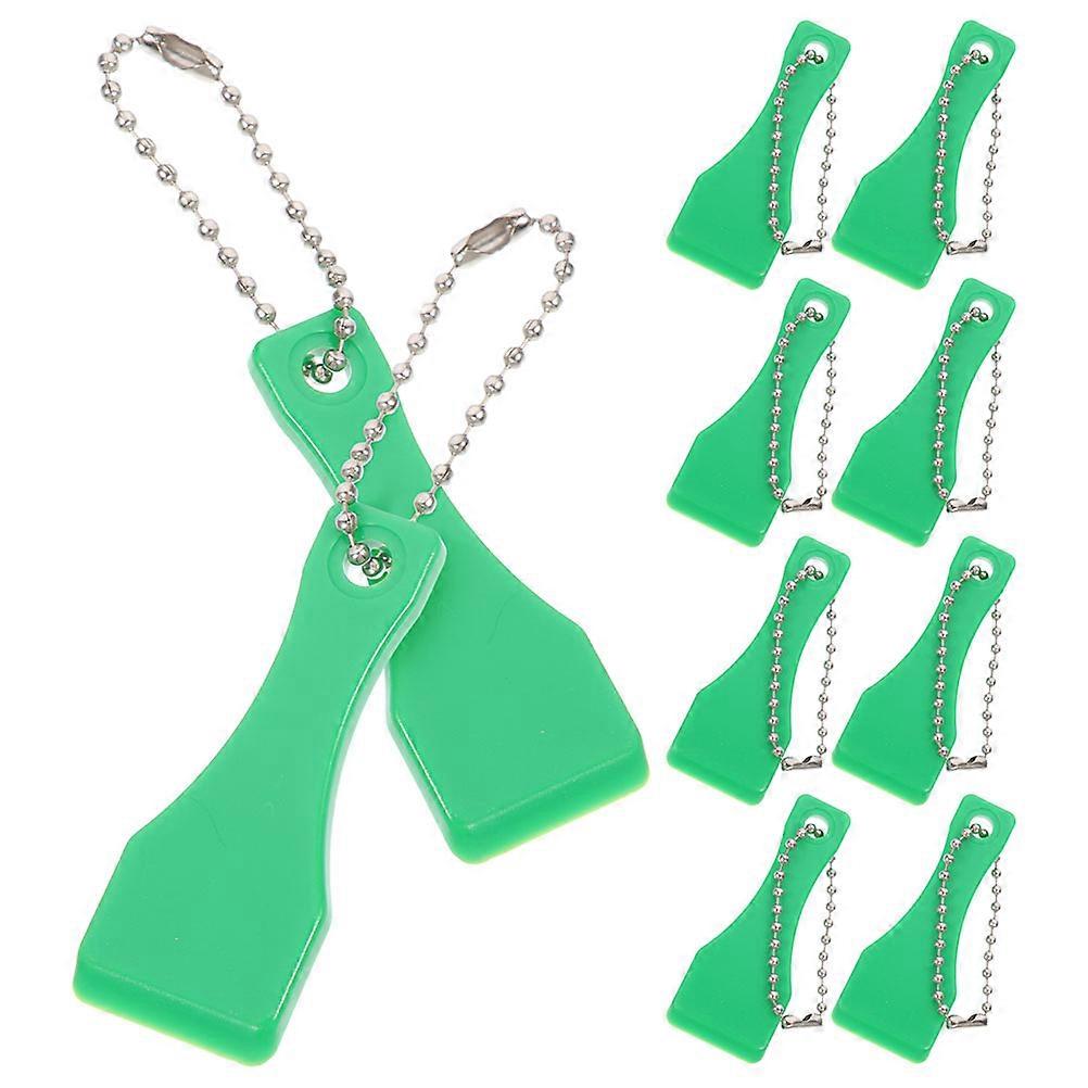 20 Pcs Plastic Tool for Tickets Stickers and More Compact Versatile Scratching Tool Pendant