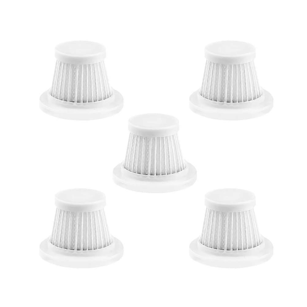 5pcs Washable Reusable HEPA Car Vacuum Filter Replacement for Cordless Vacuum Cleaner