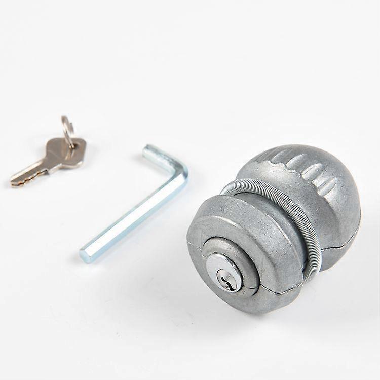 Trailer Anti-Theft Security Lock1setsilver