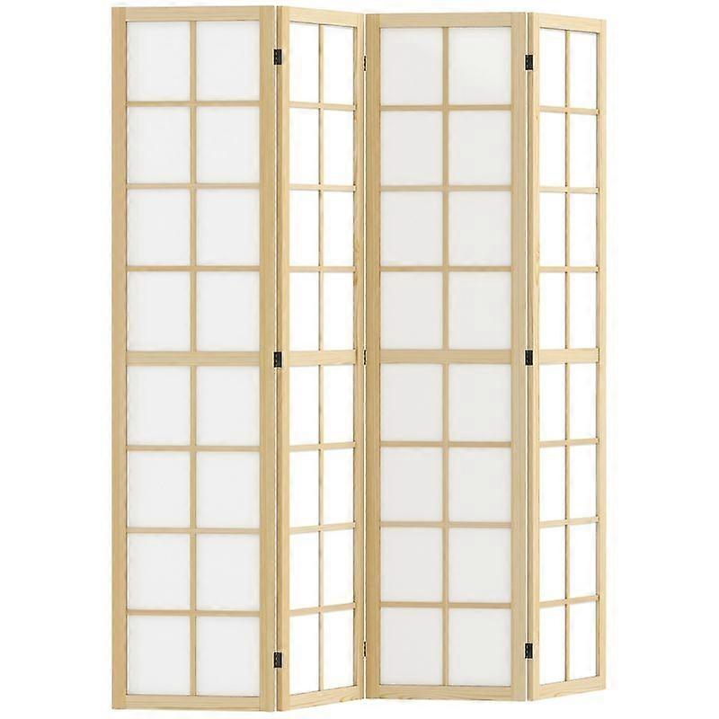 Folding Room Divider Freestanding Room Separator Indoor Privacy Screen