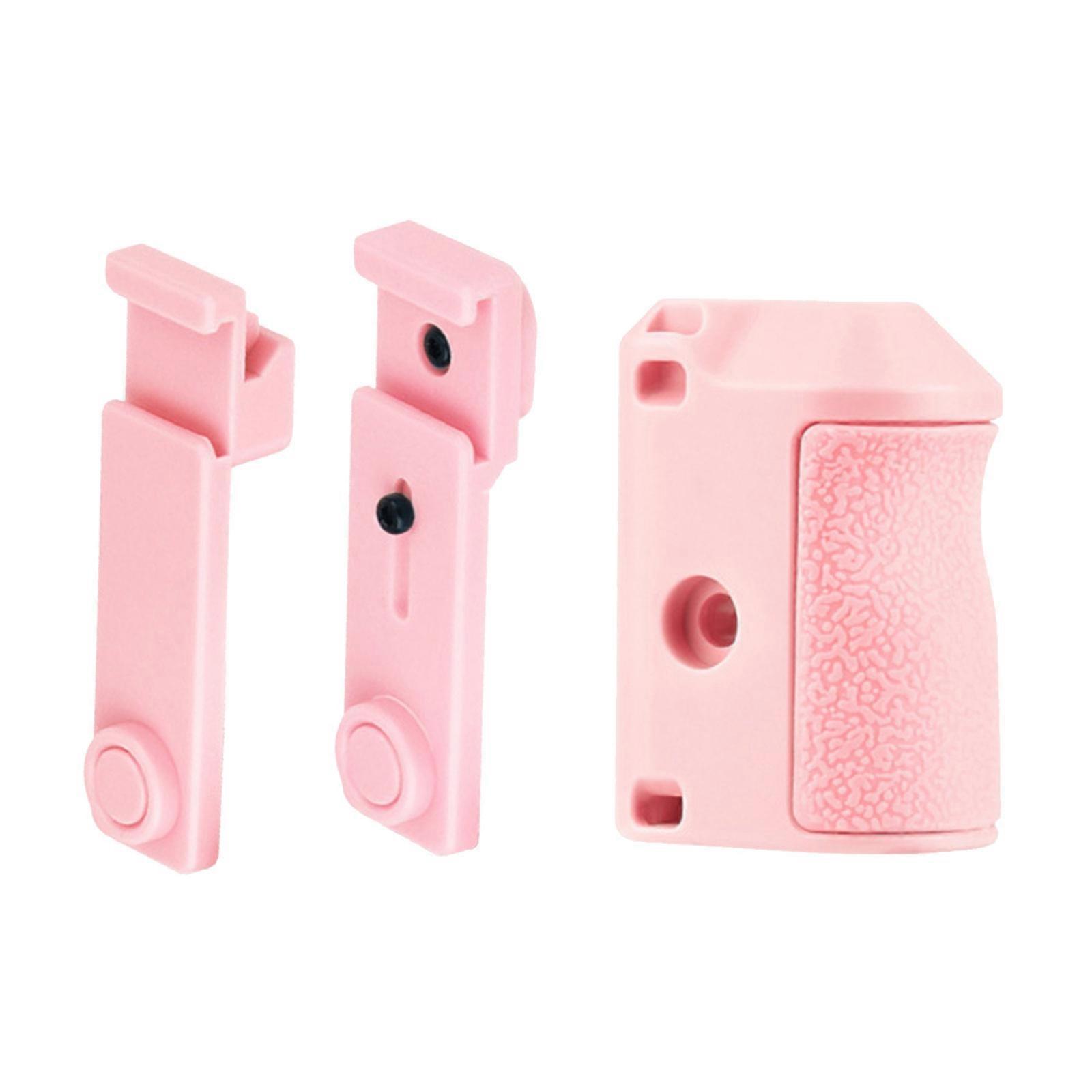 Camera Handle for Action 3/4/5P Quick Access with Shutter Button Lightweight Easy Carry Enhancing Stability Multicolor