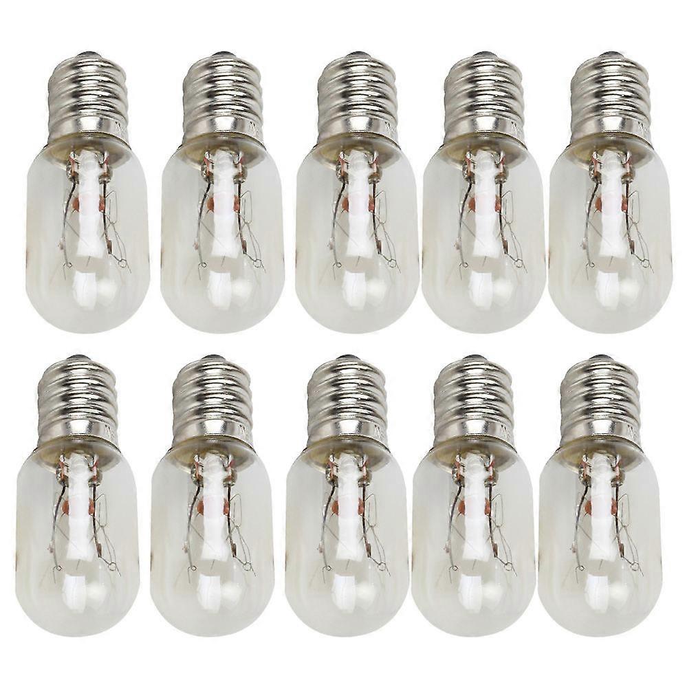 Refrigerator Appliance Bulb Energy Saving No Flicker E12 15W 12Pack For Home Lighting