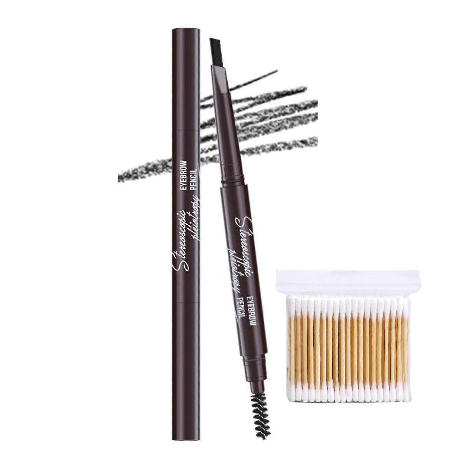 Waterproof Microblading Eyebrow Pencil DualEnded Precision Tip Long Lasting Smudge Proof 01