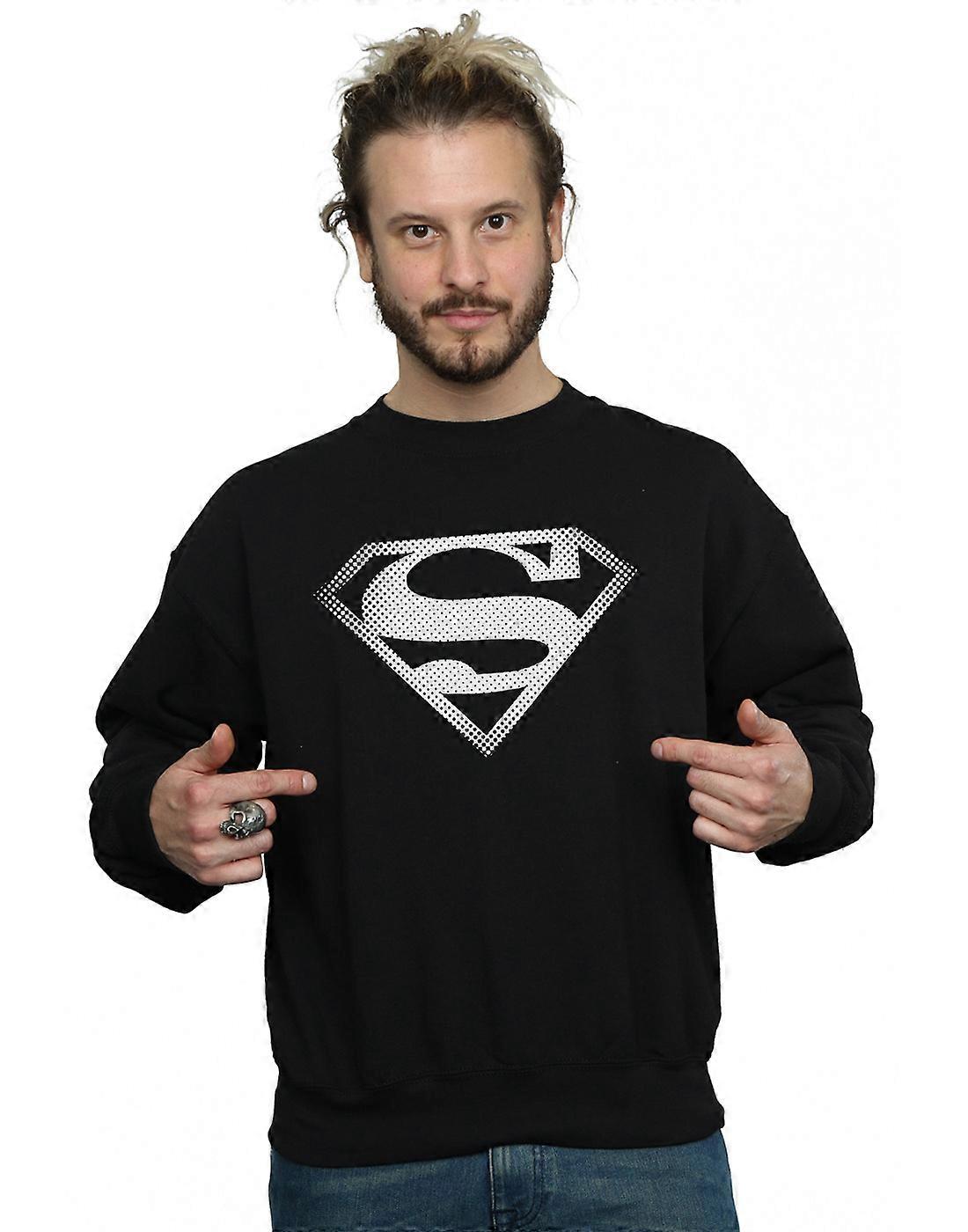 DC Comics mäns Superman Spot Logo tröja