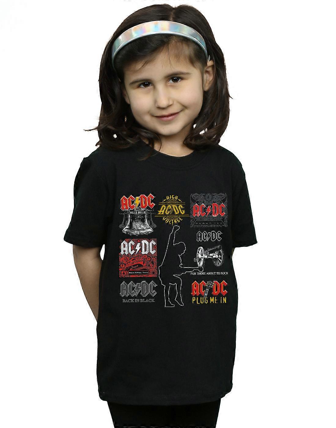 AC / DC Jenter Art Collection T-skjorte