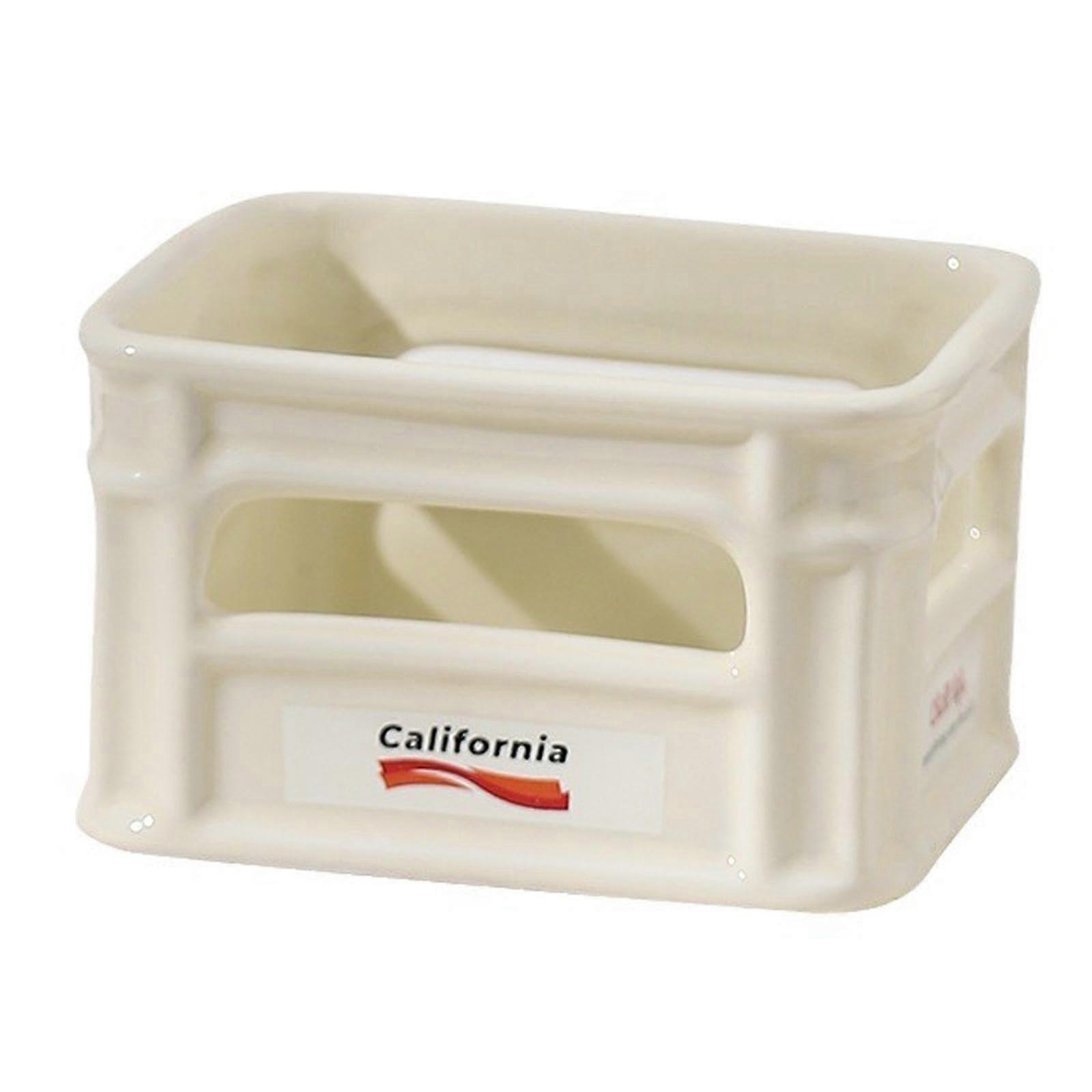 Milky White Snack Bowl with Unique Pattern, Multifunctional Serving Tray for Parties and Snacks