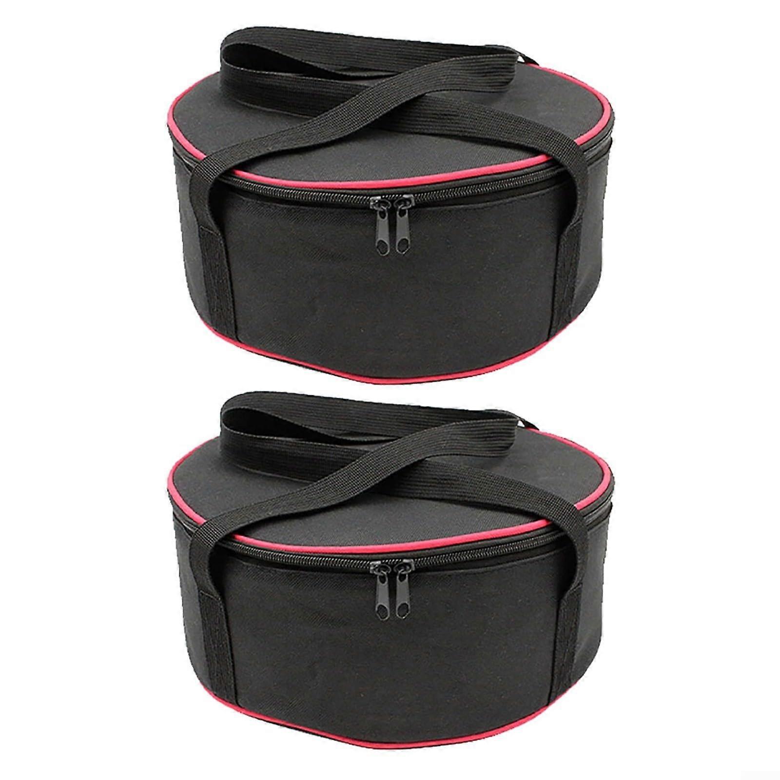 Portable Tableware Storage with Dustproof Hard Shell and Double Zipper for Camping Travel BBQ (2)