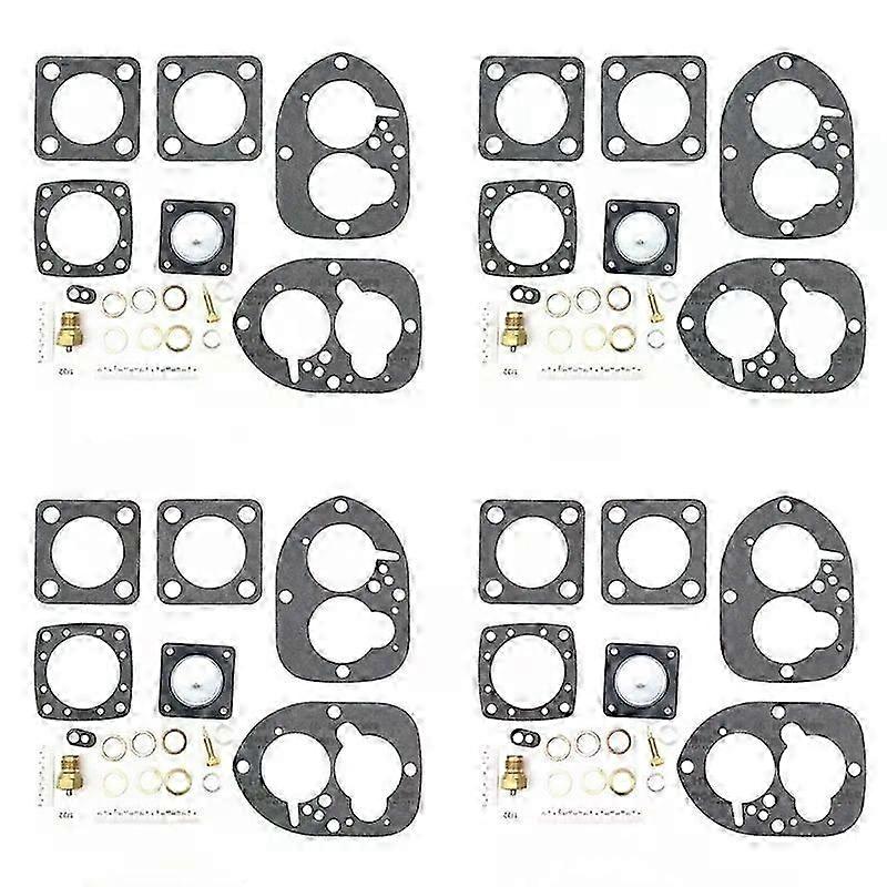 4X Motorcycle Carburetor Rebuild Kit For Volvo Penta Solex 44PA1 856471 856472