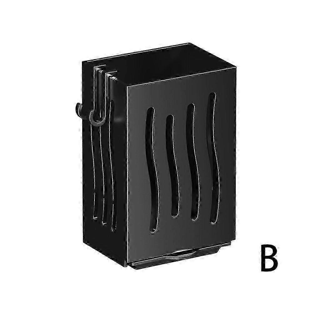 Kitchen Utensil Rack Draining Chopstick Holder Wall-Mounted Cutlery Storage