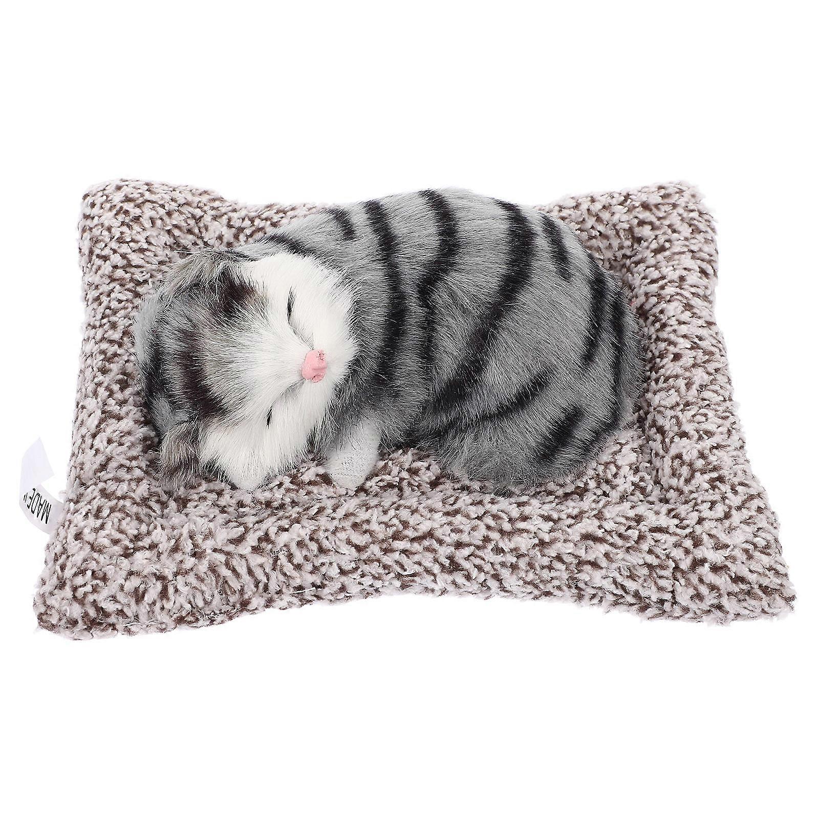 Car Ornament Simulation Cat Decor for 5Pcs Activated Charcoal Statue