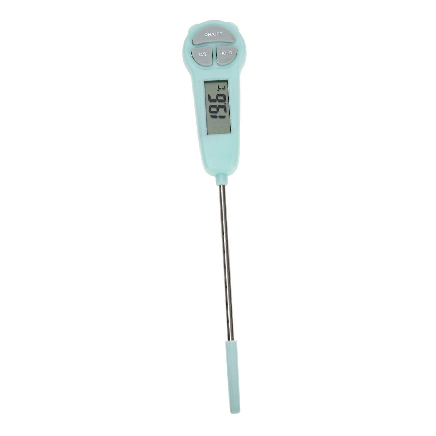 Digital Meat Thermometer Instant Read with Probe for Grilling Baking Meat Candy Oil BBQ