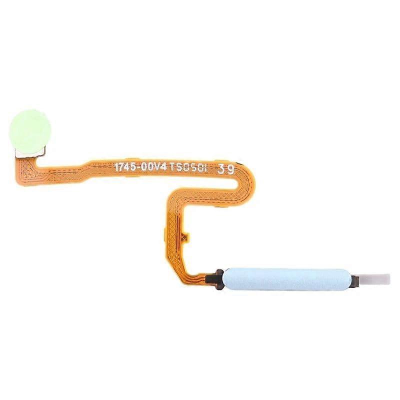 Blue Fingerprint Sensor Flex Cable Replacement for Xiaomi Redmi Note 10 Pro and Pro Max