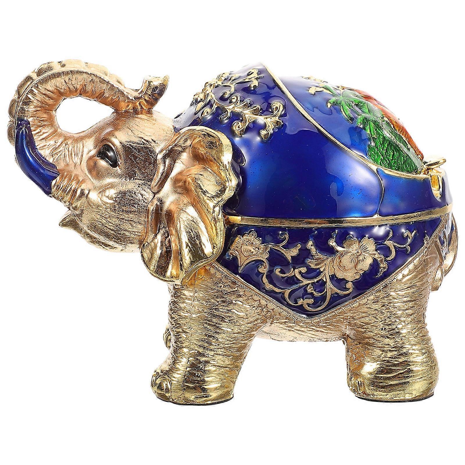 Elephant Ash Container Ornamental Ashtray for Office Use 1Pcs Creative