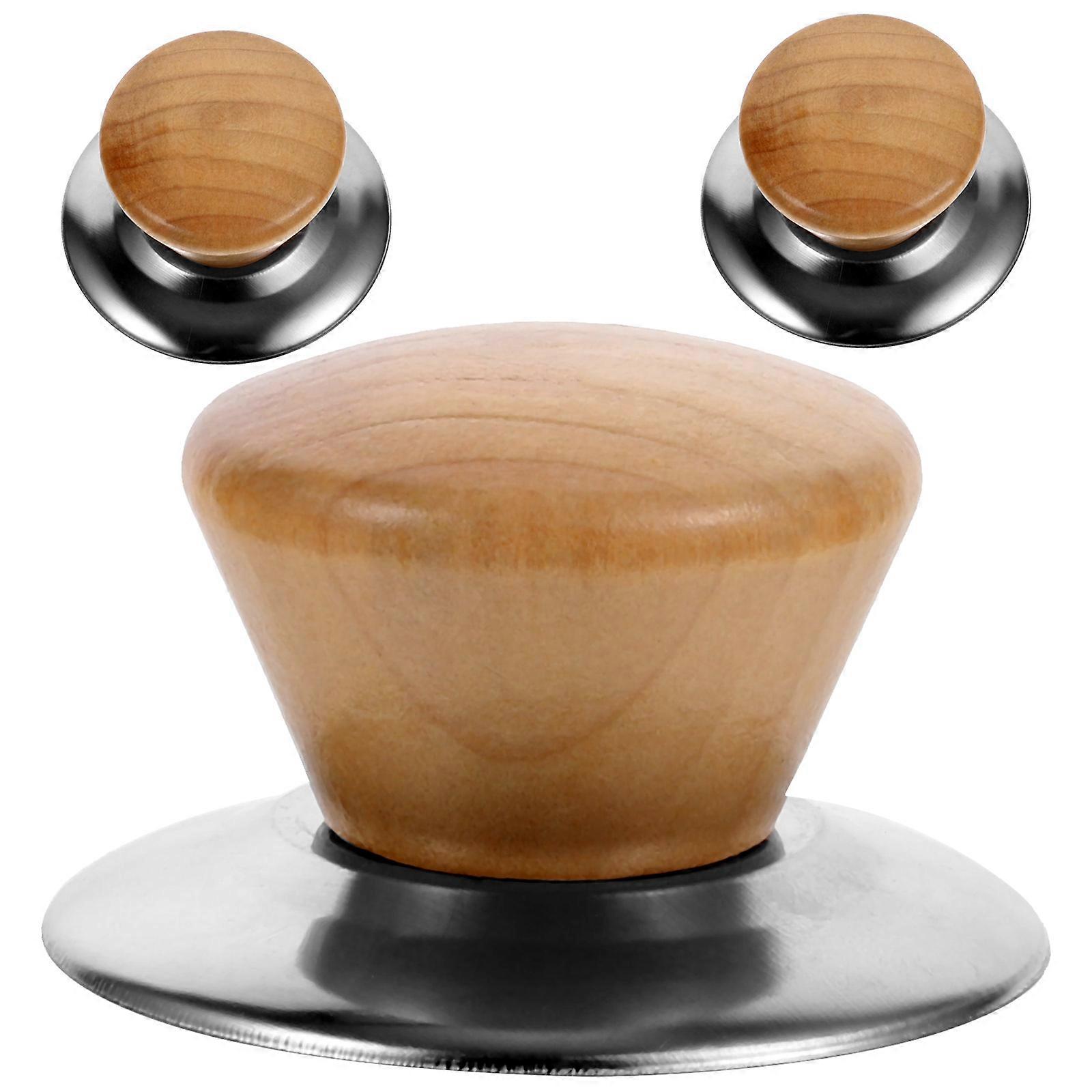 3 Sets Kitchen Pot Lid Replacement Knobs Suitable For Home And Cooking Enthusiasts With Classic Shape