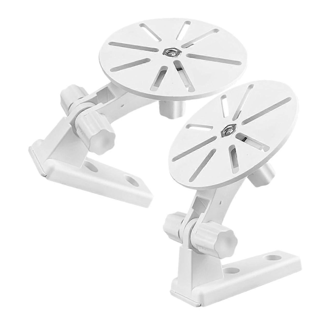 2pcs NoDrill Security Camera Wall Mount with Adjustable Viewing Angle for Indoor Use