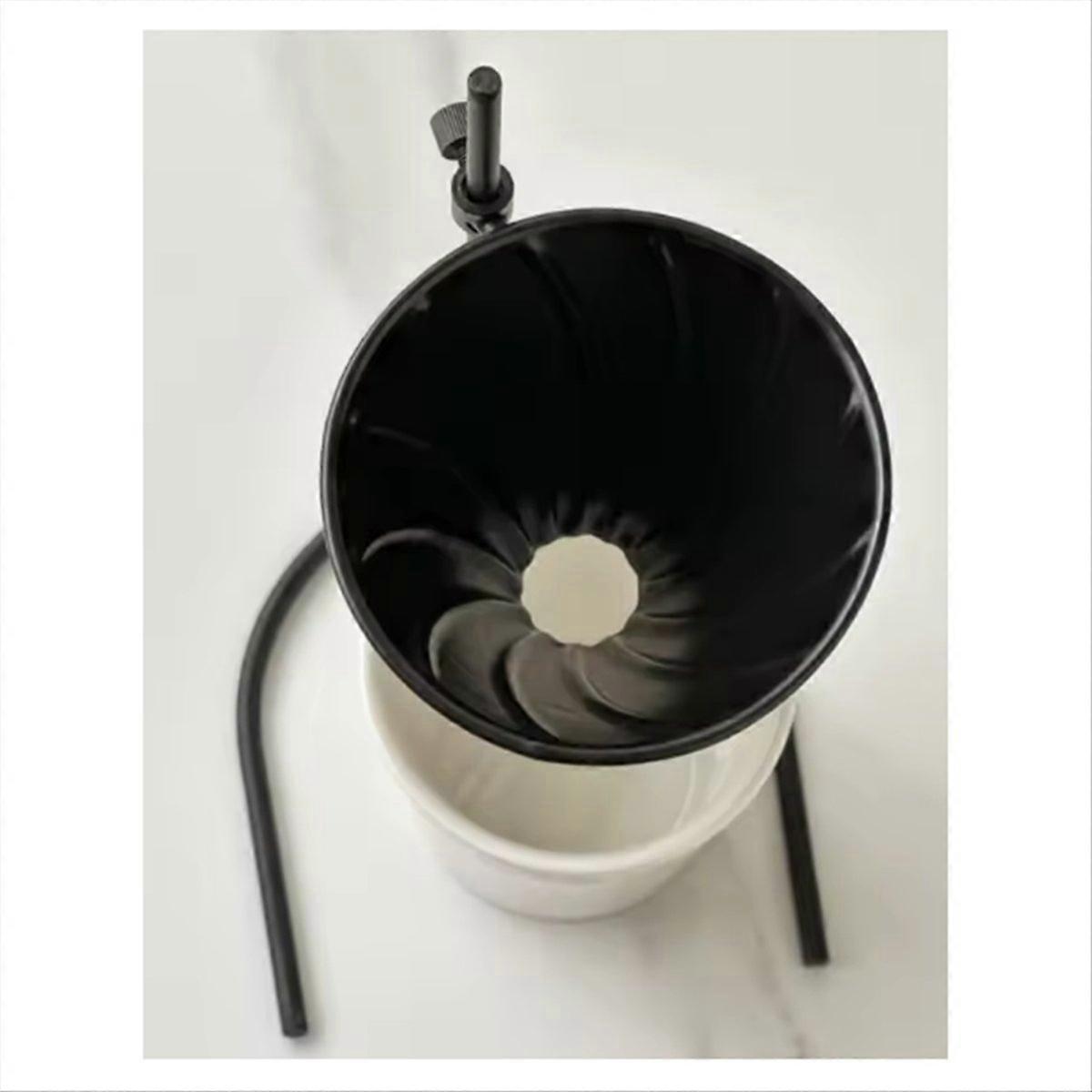 Adjustable Height Ceramic Coffee Filter Cup Hand Brew Set