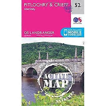 Pitlochry & Crieff (OS Landranger Map)