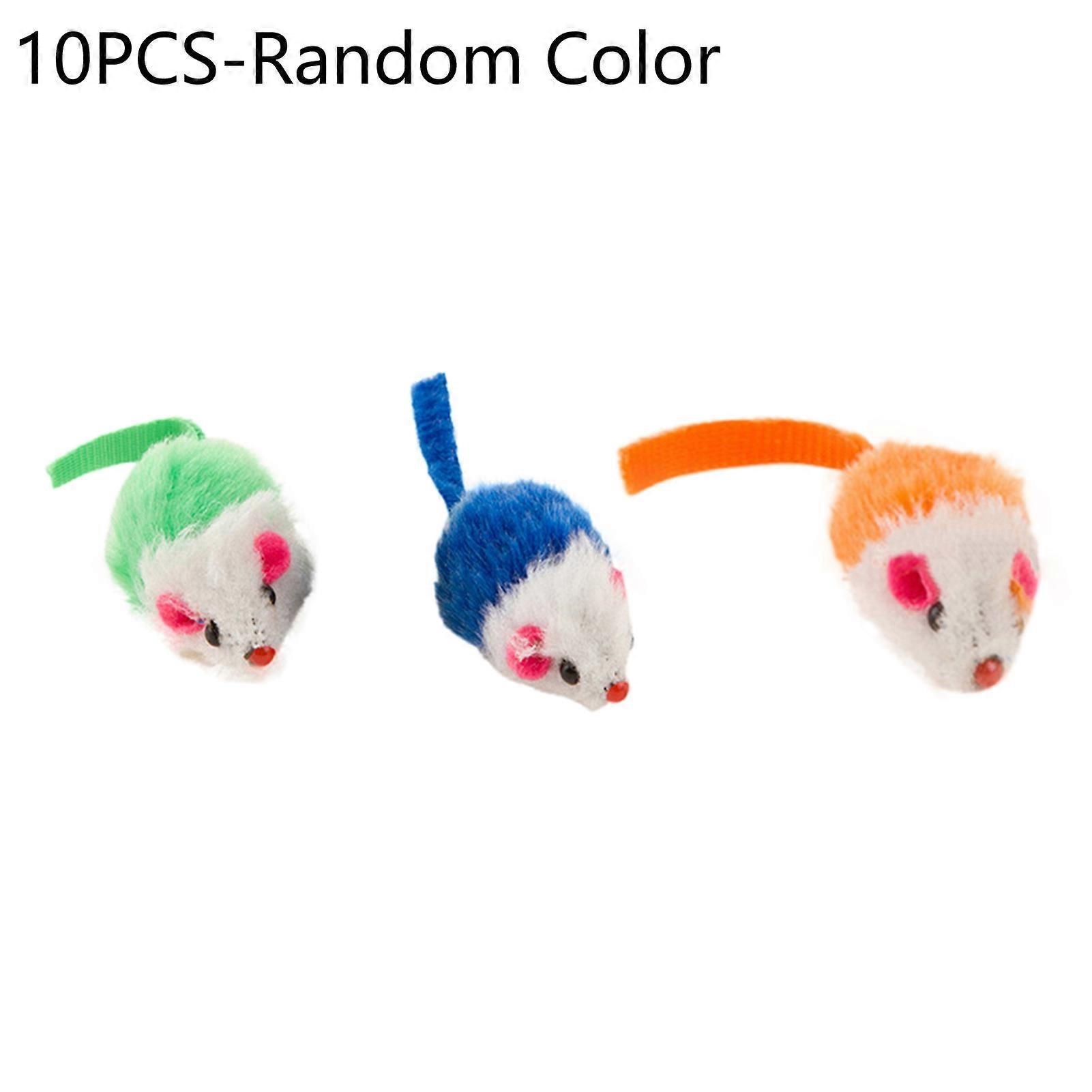 Mini False Mouse Pet Cat Kitten Durable Chew Biting Scratch Funny Playing Toy