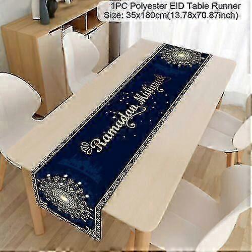 Ramadan Table Runner Eid Mubarak Home Decor Islamic Party
