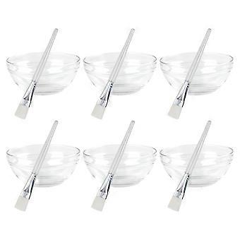 12pcs Mask DIY Tool Facial Mask Mixing Bowl Facial Mud Mask Applicator