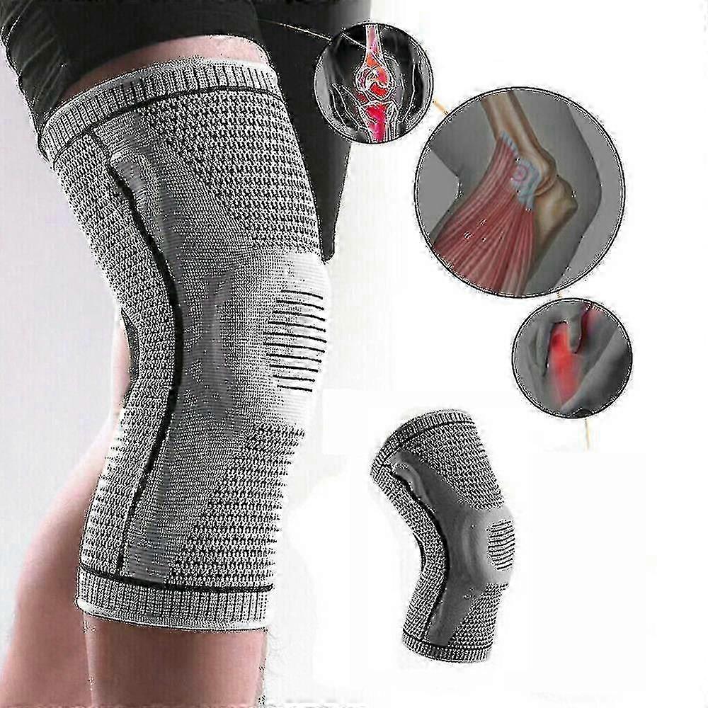 Stretchy Knee Compression Sleeve Sport Support Orthotics